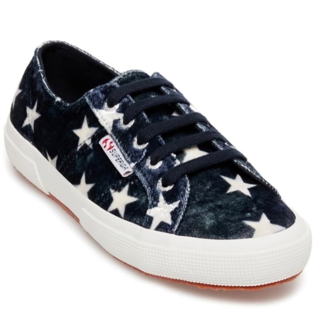 Superga Navy Star Sneakers - Picture 2 of 7